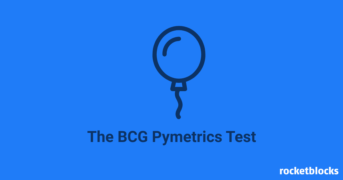 BCG Pymetrics Test overview