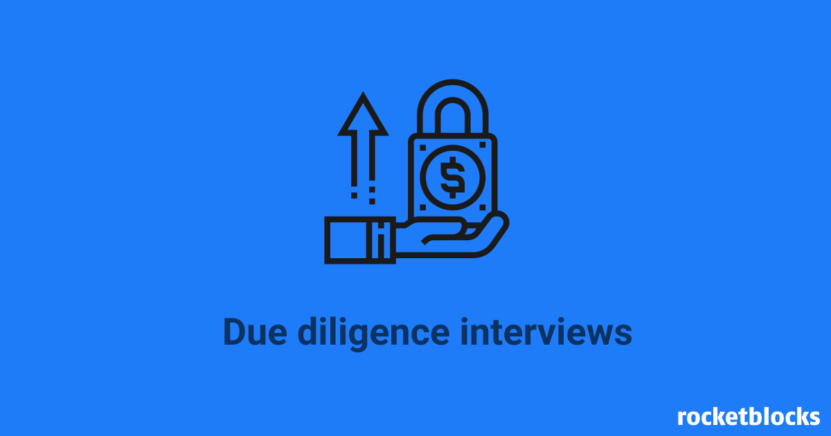 Due diligence case interviews for consulting