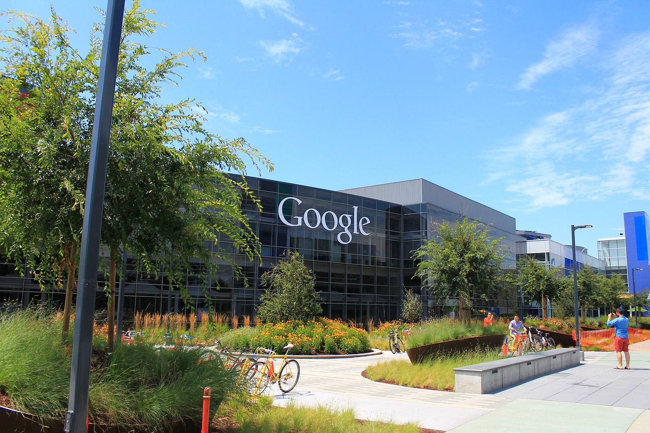 Google campus in Mountain View, CA